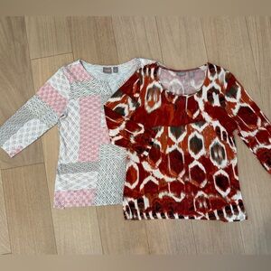 Chicos Top Bundle- Size 1, Conventional Medium